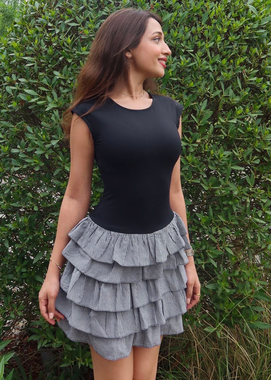 Checkmate Mini Dress