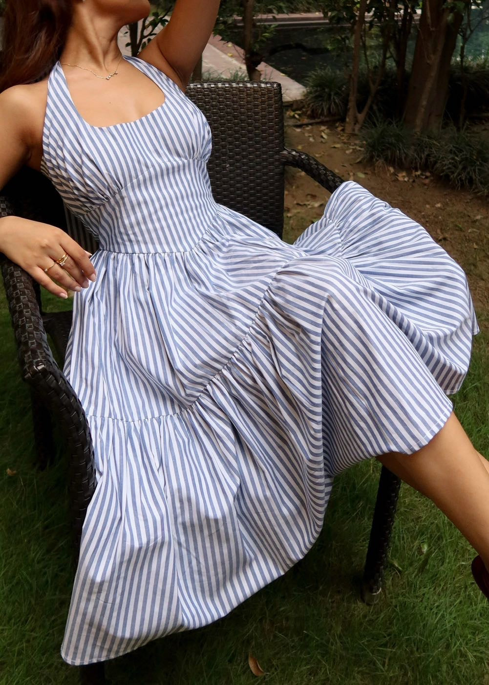 Striped Yacht Dress