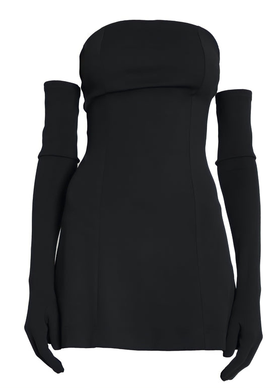 Black Dress & Gloves Set diamondlady