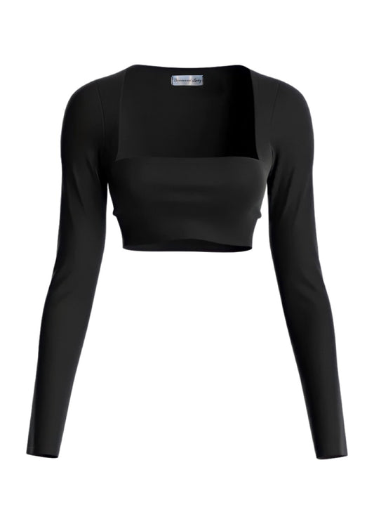 Square Neck Crop Top